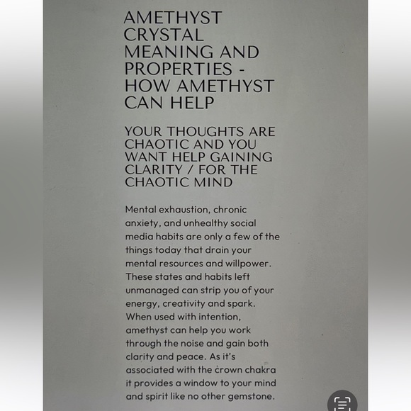 Amethyst & Sterling Silver Cross Necklace 18” Chain Feb. Birthstone Rich Color - Picture 11 of 12